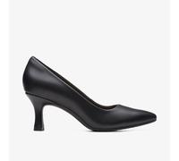 (Standard, 6 (Adults')) Kataleyna Gem Black Leather