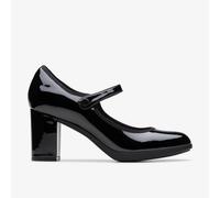 (Standard, 7 (Adults')) Bayla Lily Black Pat