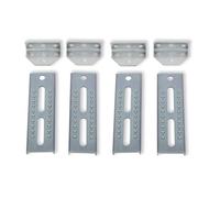 Standard 8 inch Boat Trailer Bunk Brackets with Swivel Tops Bolster Support Plate…