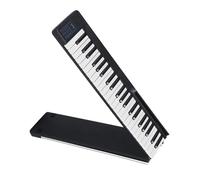 Standard 88 Keys Foldable Piano Digital Piano Multifunctional Electronic Keyboard Piano For Student Portable Electronic Keyboards (Color : 01)