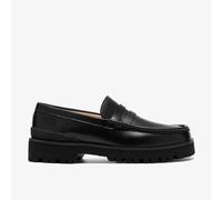 (Standard, 9.5 (Adults')) Yukoner Penny Black Leather
