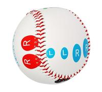 Standard 9 inch baseball training ball with finger position markings for effective pitching exercise. Available in soft and hard balls. - For left and right hands helps increase the