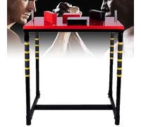 Standard Arm Wrestling Battle Table Stainless Steel Armwrestling Equipment Heavy Duty Wrist Wrestling For Gym Club Family Office Entertainment For Two Person Use Muscle Exerciser