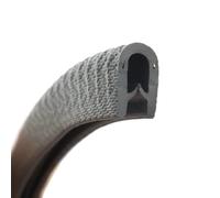 Standard Black rubber car edge protective trim 14mm x 8mm
