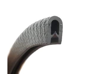 Standard Black rubber car edge protective trim 14mm x 8mm