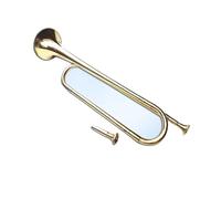 Standard Brass All-bronze Youth Bugle Drum and Bugle Team Bugle Instrument Student Games Youth Bugle