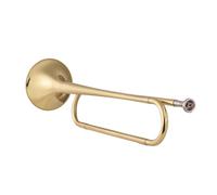 Standard Brass B flat trumpet C trumpet brass material instrument with mouthpiece for beginners