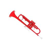Standard Brass Big red large diameter trumpet trumpet Bb flat horn exquisite brass instrument trumpet box mouthpiece