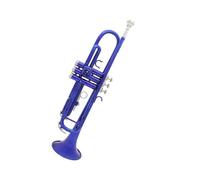 Standard Brass Blue B trumpet brass tube student beginner professional playing brass instrument trumpet
