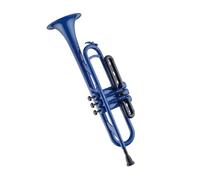 Standard Brass Brass instrument trumpet in B flat beginner grade examination performance wind band blue