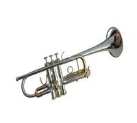 Standard Brass Brass trumpet Western style Bach type C trumpet golden curved golden strong trumpet instrument