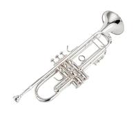 Standard Brass Composite Trumpet Hot Selling Silver Trumpet Flat Instrument Brass Student