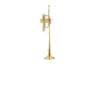 Standard Brass Extended version of trumpet military band triple key in B flat