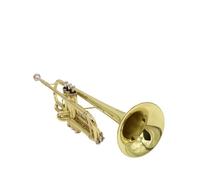 Standard Brass Flat key brass trumpet actual photo wind instrument B complete set new