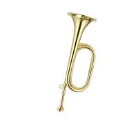 Standard Brass Foreign-made labor-saving mouthpiece + storage bag + red cloth brass trumpet