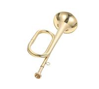 Standard Brass Handheld trumpet with mouthpiece bugle call school band trumpet brass cavalry horn