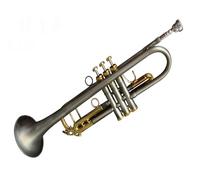 Standard Brass High-end professional antique silver gold keys imported piston trumpet