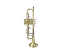 Standard Brass High-end trumpet instrument in B-flat for examination-level performance team universal for adults B-flat trumpet