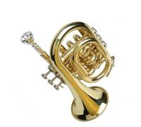 Standard Brass High quality brass Bb pocket trumpet cornet appearance gold plated trumpet professional trombone with box