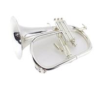 Standard Brass High Quality Brass Instrument for Beginners Silver Plated Bb Trumpet Trumpet with Mouthpiece