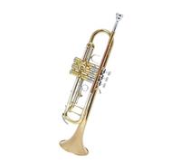 Standard Brass Labor-saving B flat trumpet instrument for beginners Young Pioneers to play drums and horns