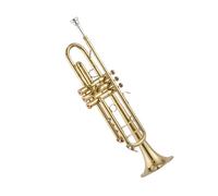 Standard Brass Lacquer gold B flat trumpet instrument professional performance orchestra trumpet wind instrument brass