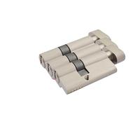 Standard Brass Lock Cylinder - 90mm Anti-Theft Lock Cylinder with Master Key for Indoor & Outdoor Use(Single-Head,90mm 10PCS)