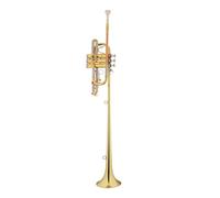 Standard Brass Musical Instrument Ceremony Instrument B Flat Extended Trumpet Military Band