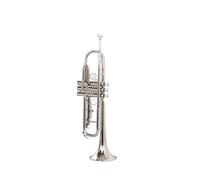 Standard Brass Nickel-plated silver B-flat trumpet original model for professional adult playing