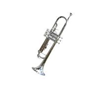 Standard Brass Nickel plated trumpet B flat trumpet instrument brass instrument