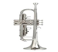 Standard Brass Nickel-plated trumpet instrument B flat beginner performance examination professional orchestra