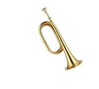 Standard Brass Ordinary foreign mouthpiece] small step trumpet + red cloth + gloves brass trumpet