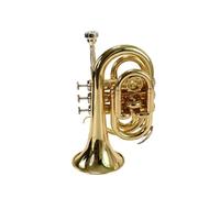 Standard Brass Palm Trumpet Pocket Trumpet B Flat Trumpet Instrument Palm Trumpet