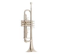 Standard Brass Performance silver-plated trumpet flat three-note trumpet for beginners with complete accessories