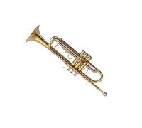 Standard Brass Performing three-color trumpet flat three-note trumpet complete accessories for beginners