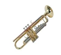 Standard Brass Phosphor bronze three-color professional B-flat trumpet instrument for beginners to play professional wind instruments