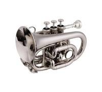 Standard Brass Professional performance band orchestra mini pocket trumpet Bb flat mouth