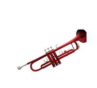 Standard Brass Red trumpet instrument B-flat brass band beginner's grade examination professional performance