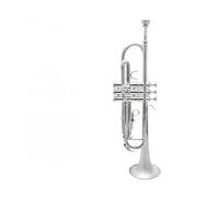 Standard Brass Silver-plated B flat trumpet instrument Silver-plated trumpet brass instrument for beginners