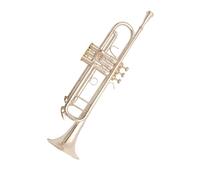 Standard Brass Silver-plated three-note B-flat trumpet trumpet instrument for beginners and professional performance