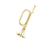 Standard Brass Small step horn labor-saving mouthpiece red silk gloves bugle charging horn musical instrument trumpet brass