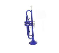 Standard Brass Standard trumpet copper tube trumpet blue set with accessories small exquisite copper tube
