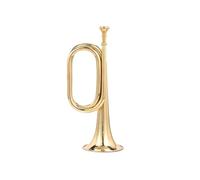 Standard Brass Stride horn labor-saving mouthpiece comes with red silk gloves bugle charge musical instrument trumpet brass