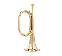 Standard Brass Stride horn ordinary mouthpiece comes with red silk gloves bugle instrument trumpet brass