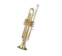 Standard Brass Trumpet instrument B-flat brass wind instrument professional three-tone button trumpet blowing foreign horn
