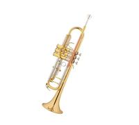 Standard Brass Trumpet instrument B flat Monel piston phosphor bronze mouthpiece professional school music team
