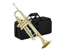 Standard Brass Trumpet instrument B flat three-note trumpet beginner performance examination band