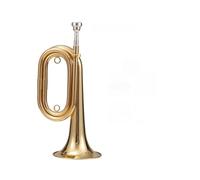Standard Brass Trumpet instrument G key charge horn+red cloth+gloves