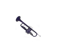 Standard Brass Trumpet set dark blue with accessories and box mouthpiece Bb flat horn exquisite brass instrument trumpet