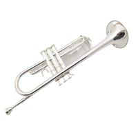 Standard Brass Western band brass trumpet instrument silver-plated B flat student beginner adult performance